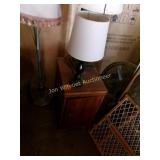 End Table and Lamp