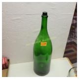 Tall Green Bottle, Thick Glass/Heavy