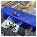 Blue Metal Tool Box