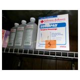 Surgical Bandages, Rubbing Alcohol
