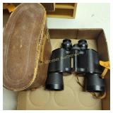 Vtg Binoculars and Case