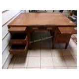 Vtg Dbl  Side Executor Desk