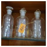 Vtg Apothecary Jars