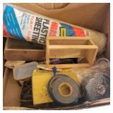 Tape, Plastic, Nails