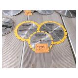 3 Dewalt Construction Blades