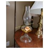 Vtg Oil Lamp