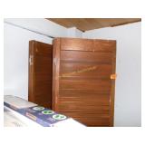 Wood Three Sectional Door