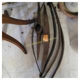 Vtg Pick Ax Heads, Springs