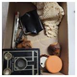 Vtg Box Camera, Coin Purse