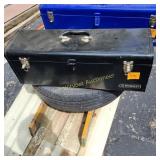 Black Metal Tool Box