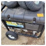Power Boss 5500 Generator  Tires Flat