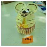 Vtg Ceramic Parmesan Cheese Shaker