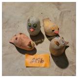 4 Goofy Birds