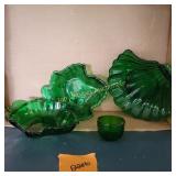 Forest Green Glass
