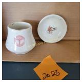US Army Medical Pottery, Falst Plate