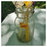 Milk Bottle with wire handle