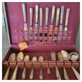Vtg Wentworth Flatware and Case H & T Mfg