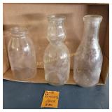 Phillips, Meadow Gold, Ind Creamery Bottles