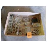 Shot Glass Holders, Small Cast Skillet