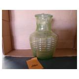 Vtg Anchor Hocking 'beehive' Style Juice Carafe