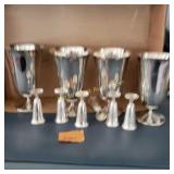 Italy Made Silver Plate Cups