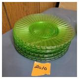 Hazel-Atlas 'Ribbon' Uranium Green Depression