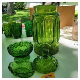 L.E. Smith Glass Co. Moon/Star
