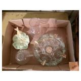 Anchor Hocking Pressed Glass Star of David