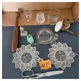 Vtg Glassware
