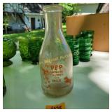 Meadow Gold Pep Growing Children Milk Bottle