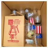 St Louis Cardinal Glasses, Instant Coffee Maker,