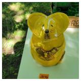 Vtg 60's Happy Mouse Cookie Jar