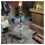 70's Hollywood Regency Style Floor Lamp featuring