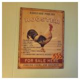 Rooster Sign