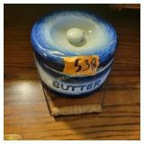 Blue Butter Crock ( newer)