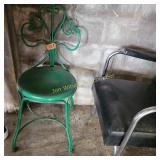 VTG Green Ice Cream Chair