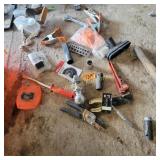 Pipe Wrench, Trimmers, Tools