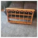 Heart Shaped Trinket Shelf for Wall