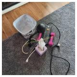 Weights, Light, Waste Can,