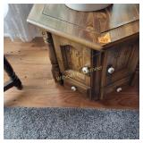 Octagon End Table