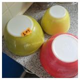 Pyrex Bowls