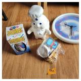 Pillsbury Dough Boy   Clock, Figure, Birthday