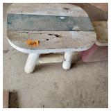 Wood Bench, Cooler