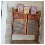 Dbl Handle Wash Board Wall Unit