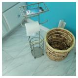 Toilet Paper Holder, Waste Basket