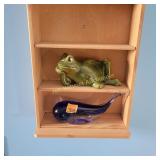 Frog, Glass Whale