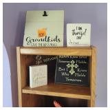 Decro Signs, Pottery Pitcher, Squirrel , Rooster