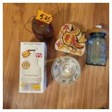 Wire Top Jar, Ball Jar,