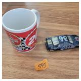 NASCAR Coca Cola Mug, Car