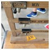 Hand Made Calendar